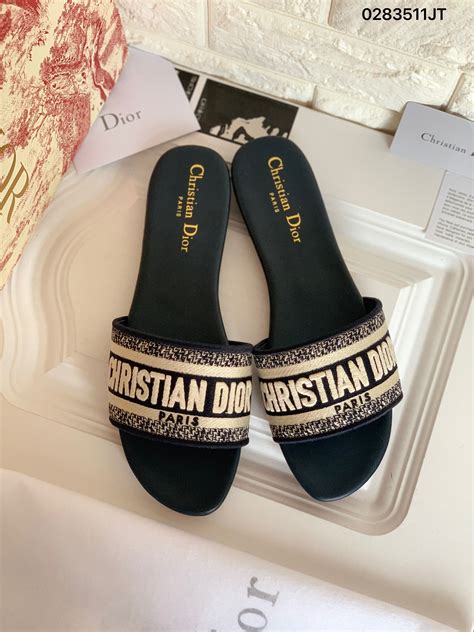 christian dior fuzzy slippers|women's Dior sandals.